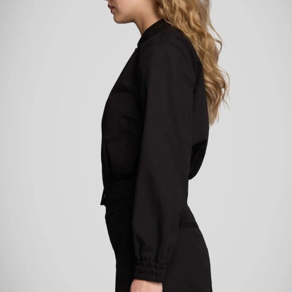 NWT Pure & Simple | Black Bomber Jacket - Picture 4 of 16